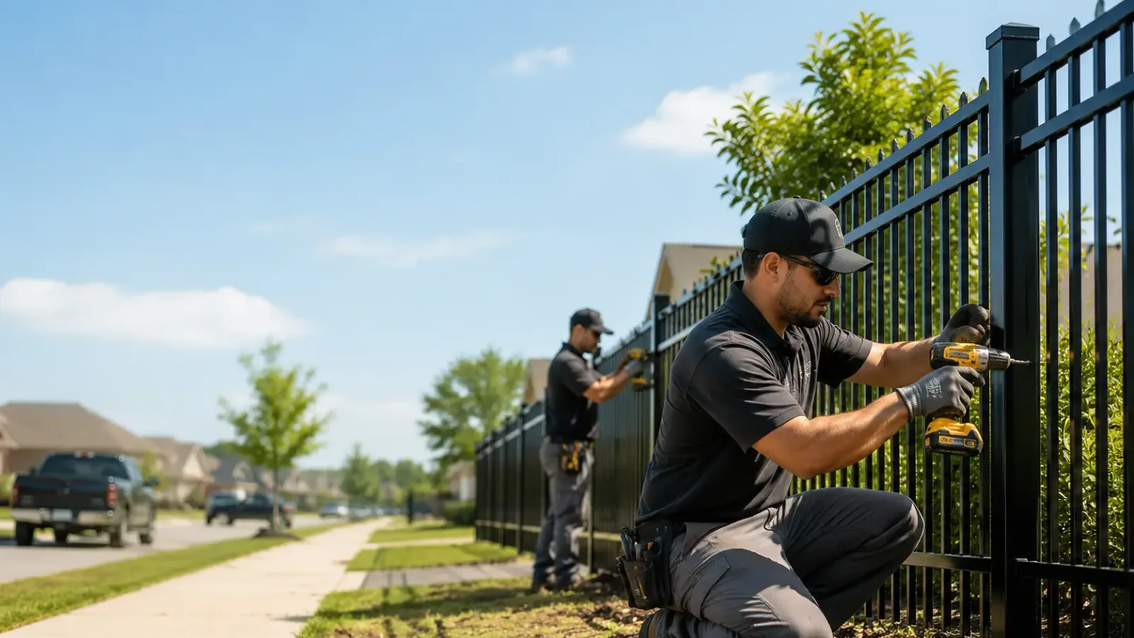 Metal Fence Installation in Bonita, LA